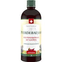 Pferdebalsam Lubrifiant à base de plantes et d'alcool chaud - 400 ml