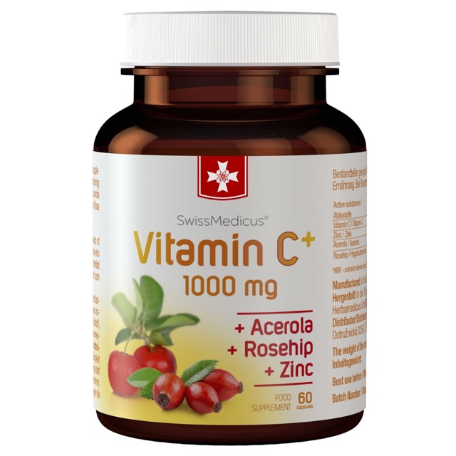 Vitamin C + 1000 mg 60 gélules