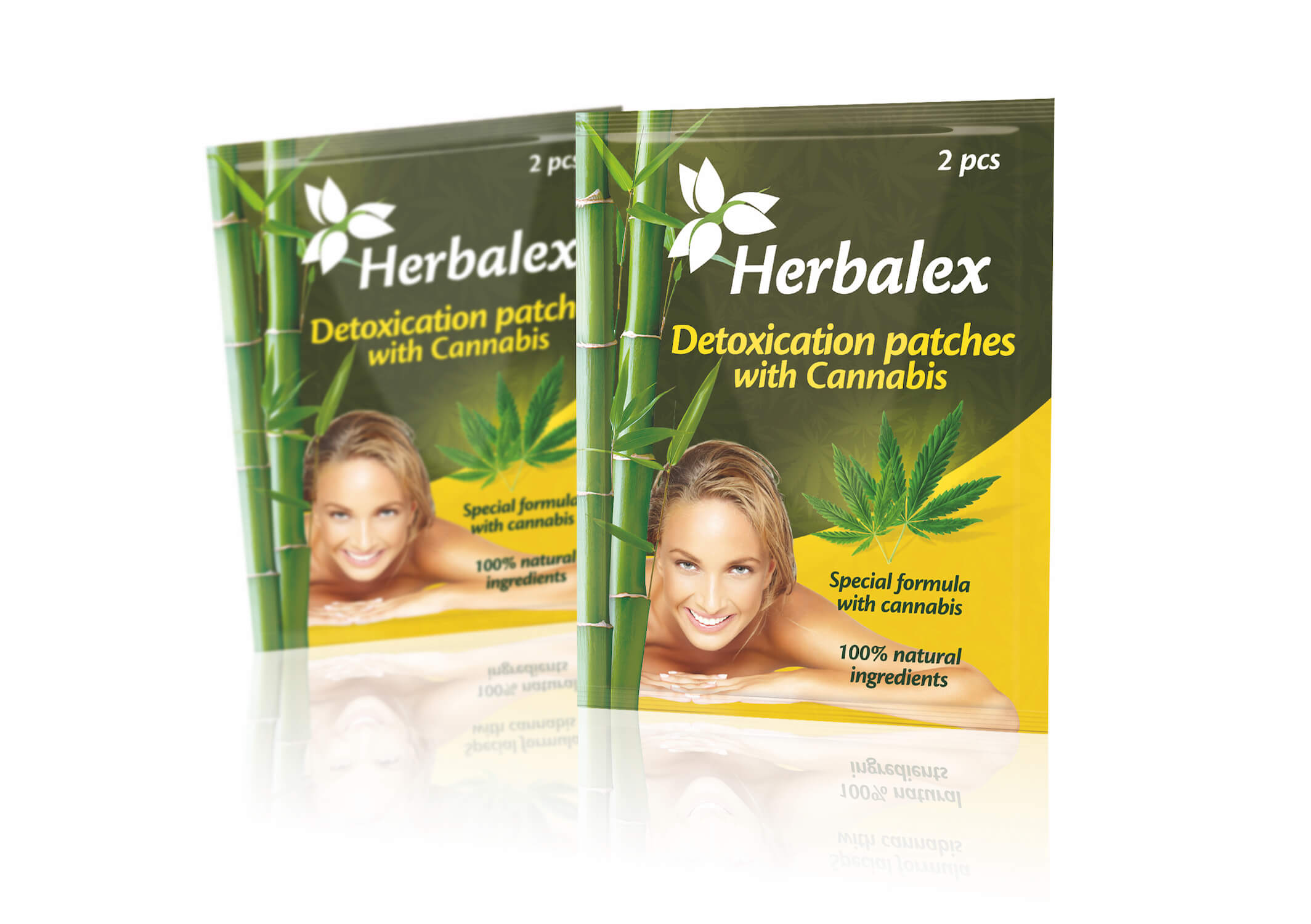 Herbalex Patchs de désintoxication au cannabis 2 pcs